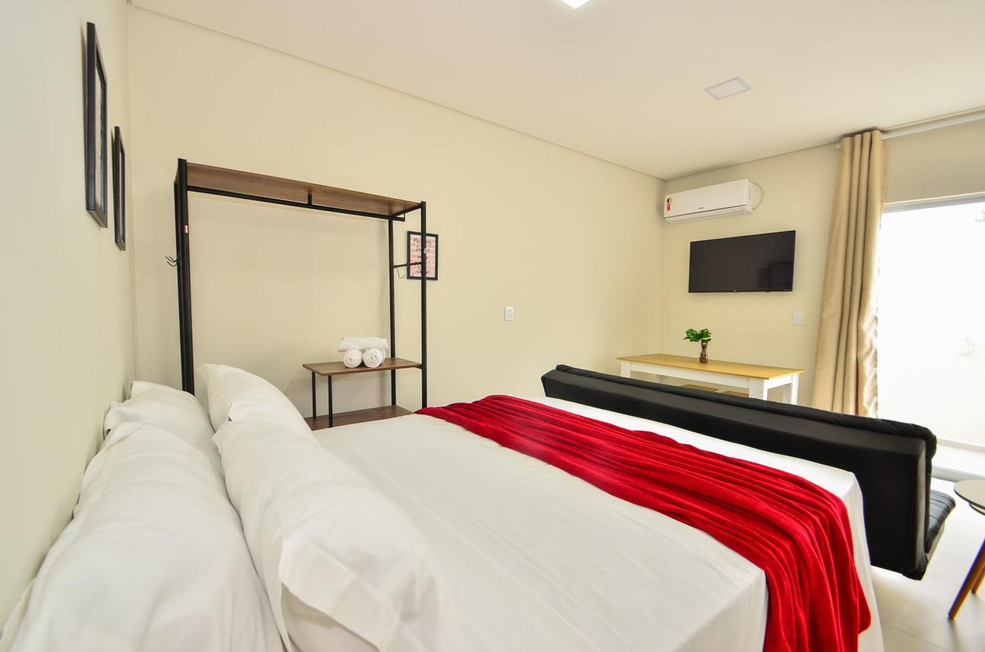 Apartamento Inhome - Estúdio 04, Ambiente Bem Iluminado 2 Hóspedes No Campeche N1540 Florianópolis